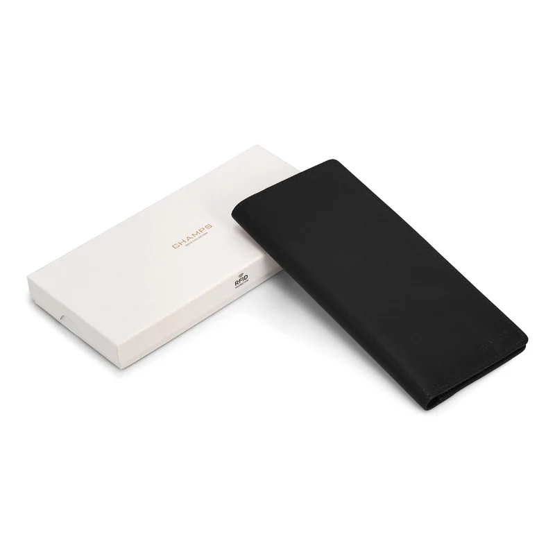 Onyx / Leather Breast Wallet *Drop Ship*