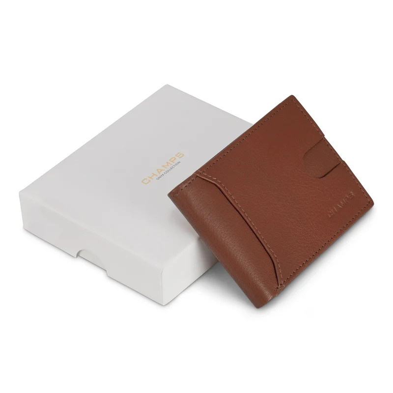 Onyx / Leather Access Bi-Fold Wallet *Drop Ship*