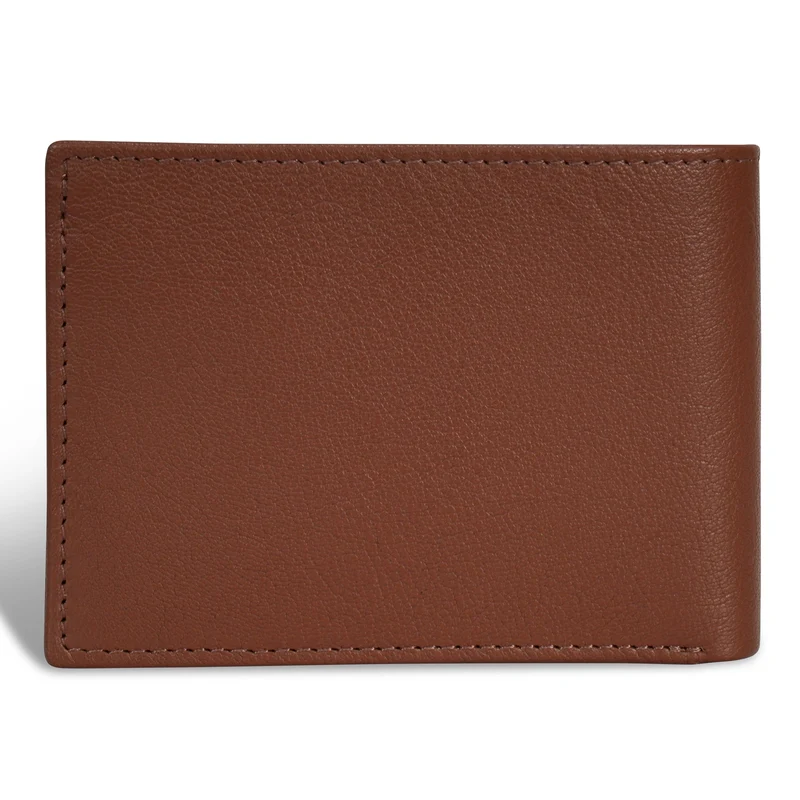 Onyx / Leather Access Center Wing Wallet *Drop Ship*