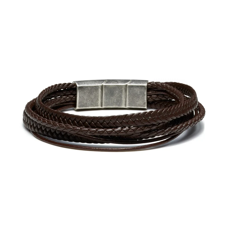 Sem Lewis Hommes Bracelet Marron SL320006