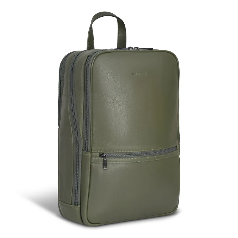 Onyx / Leather Classic Backpack *Drop Ship*