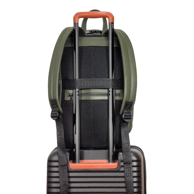 Onyx / Leather Classic Backpack *Drop Ship*