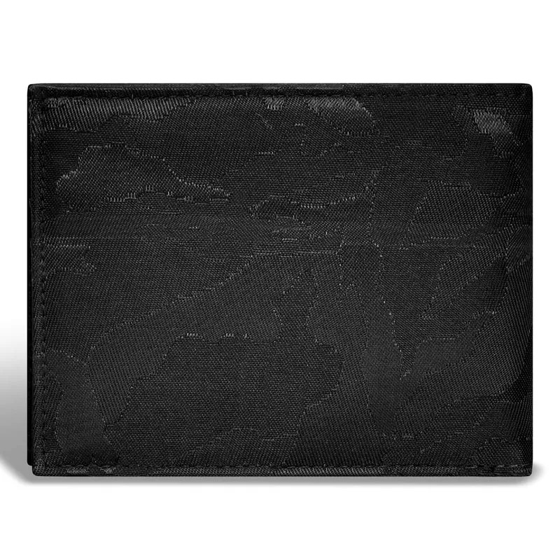 Camo / Leather Bi-Fold Wallet *Drop Ship*