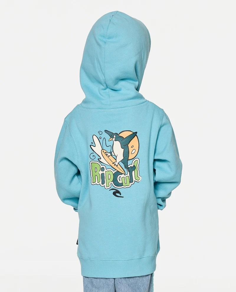 Paddle Out Art Hood Fleece Kids