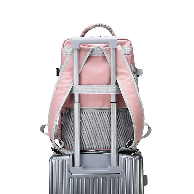 Sac à Dos Cabine Femme | Compartiment Chaussures et Usb