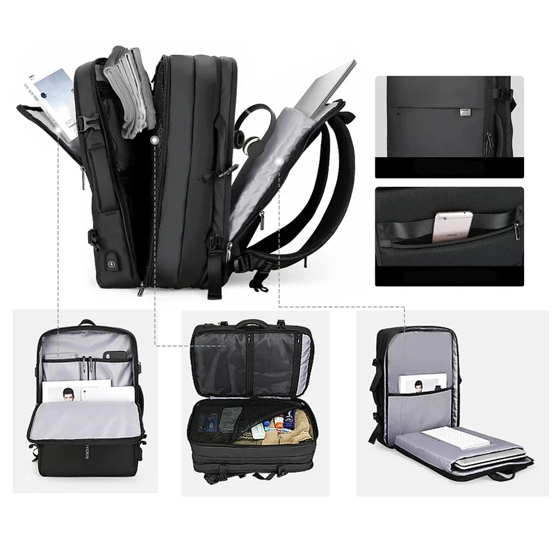 Sac à Dos Cabine Avion | Extensible et Imperméable