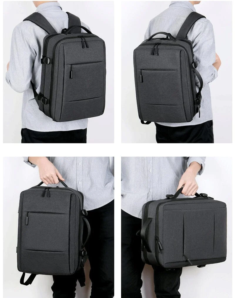 Sac à Dos Cabine Avion | Extensible avec Port Usb