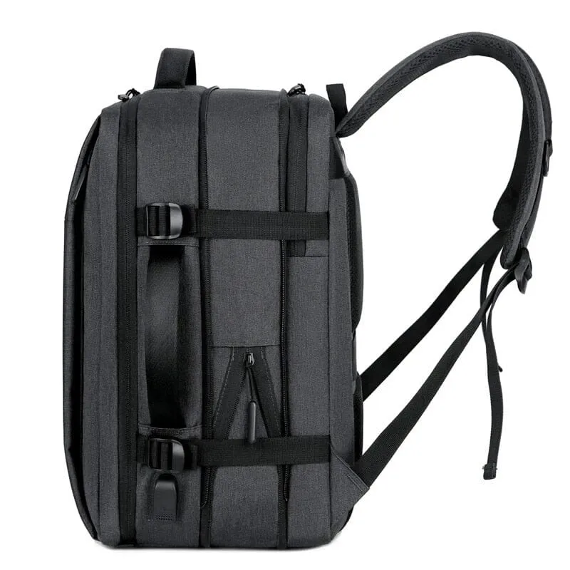 Sac à Dos Cabine Avion | Extensible avec Port Usb