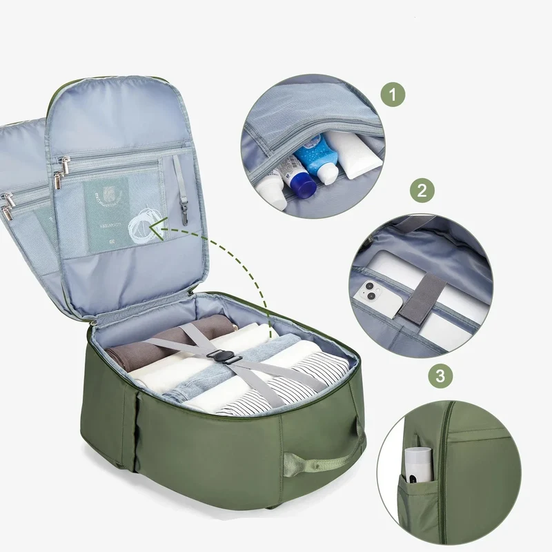 Sac à Dos Cabine Avion | Compatible Easyjet 45x36x20