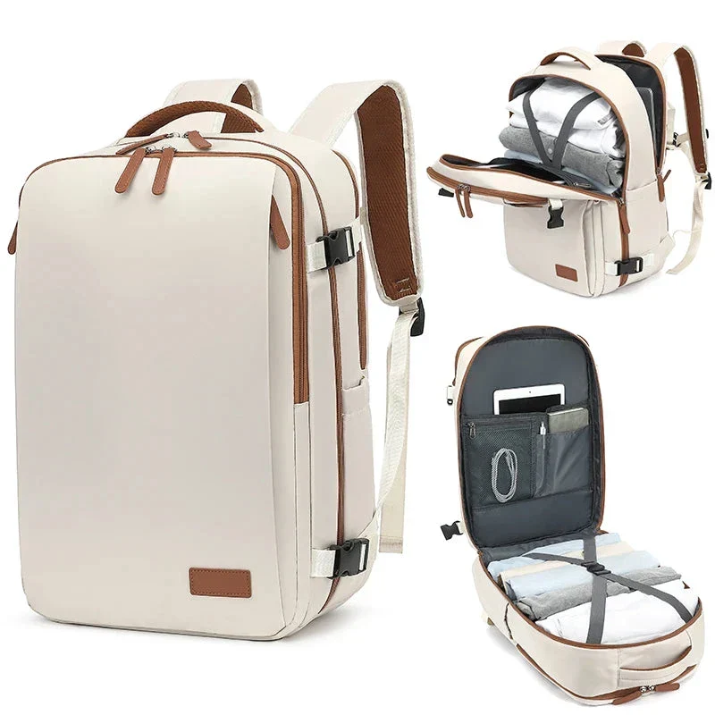 Sac à Dos Cabine Avion | Compartiments Multiples et Port Usb