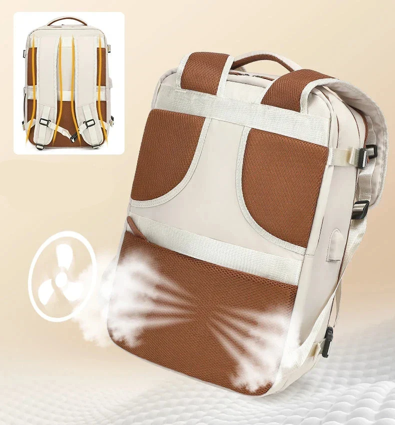 Sac à Dos Cabine Avion | Compartiments Multiples et Port Usb