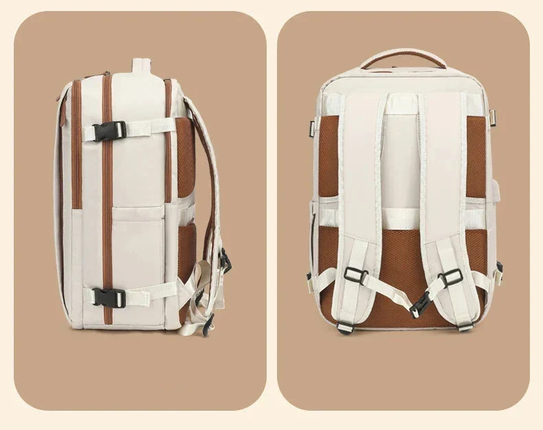Sac à Dos Cabine Avion | Compartiments Multiples et Port Usb
