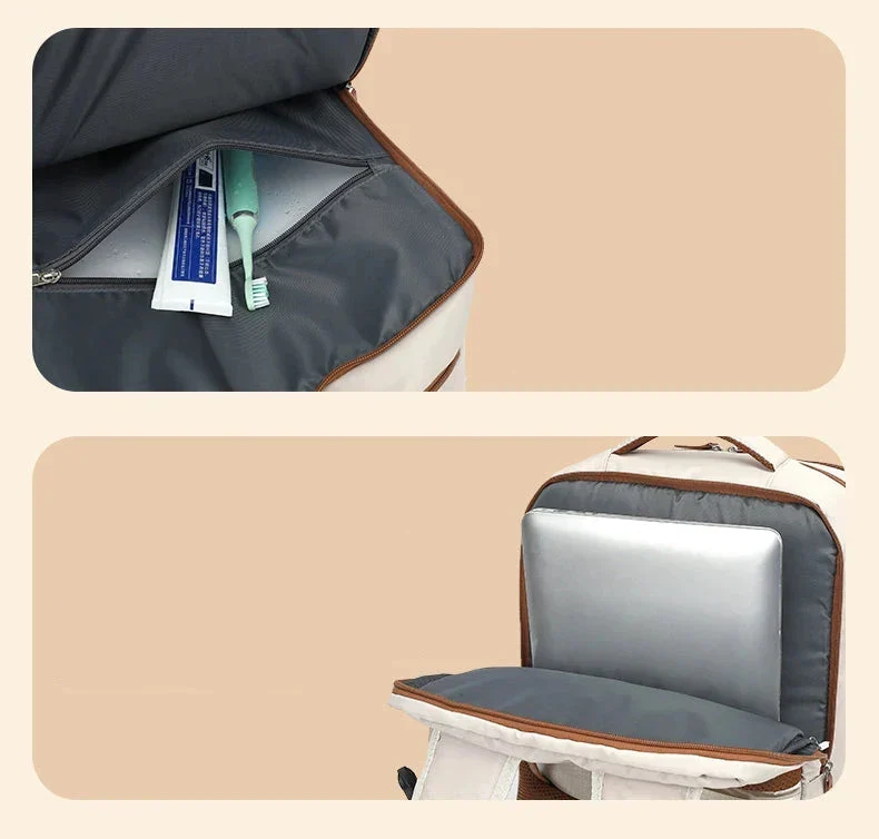 Sac à Dos Cabine Avion | Compartiments Multiples et Port Usb