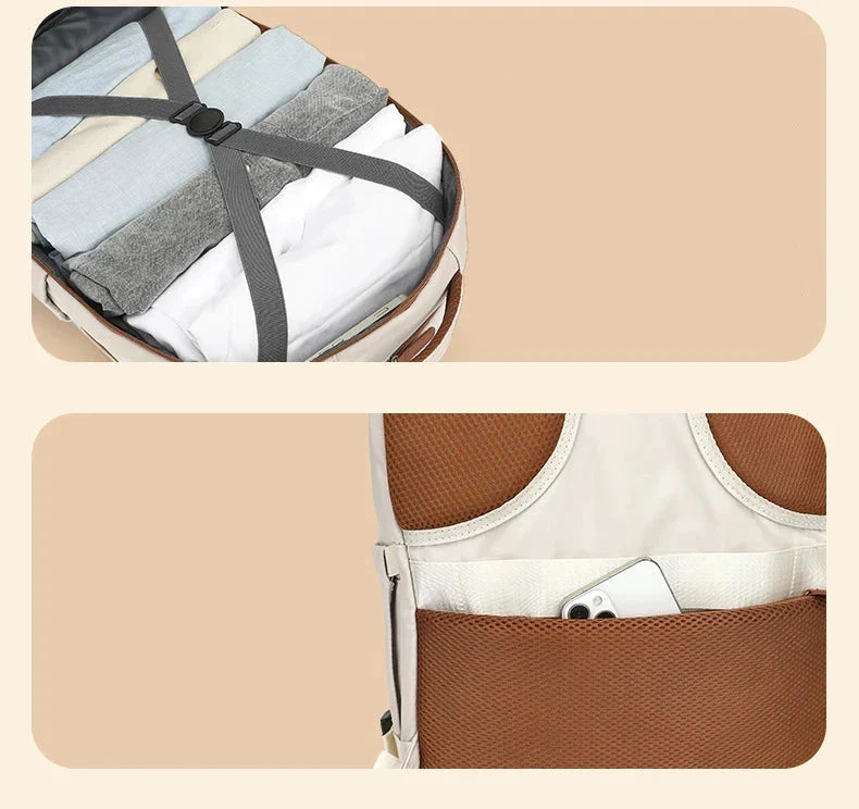 Sac à Dos Cabine Avion | Compartiments Multiples et Port Usb