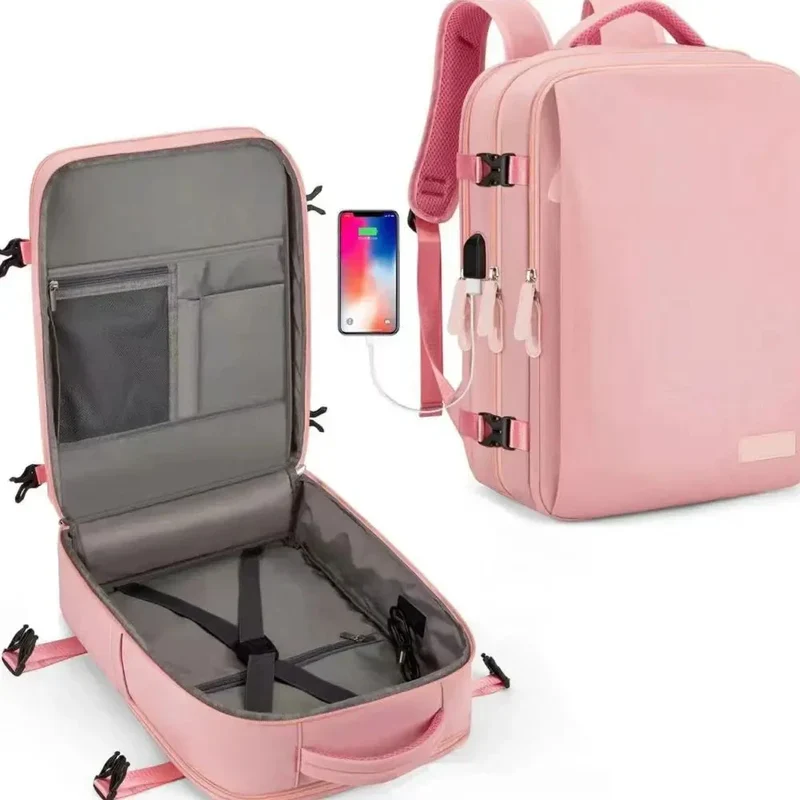 Sac à Dos Cabine Avion | Compartiments Multiples et Port Usb