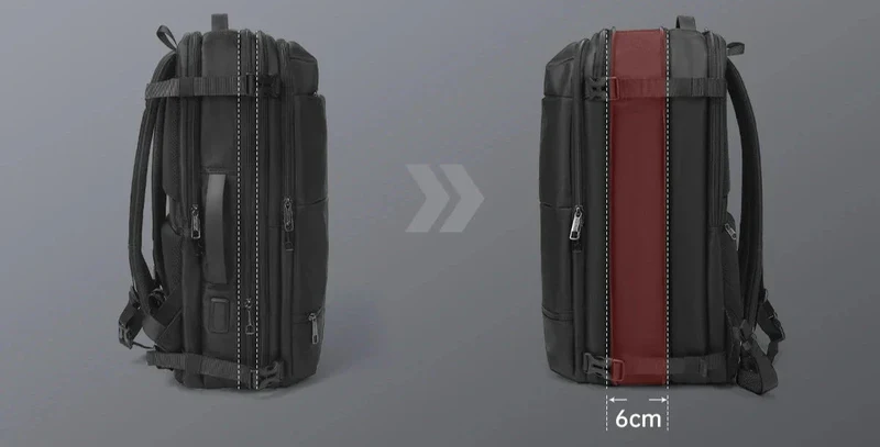 Sac à Dos Cabine Avion | Capacité Extensible Imperméable