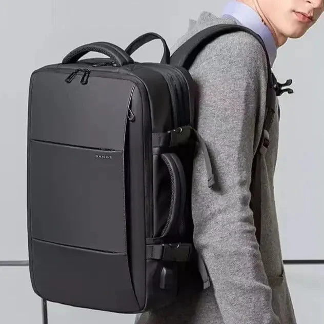 Sac à Dos Cabine Avion Extensible | Port Usb et Multiples Compartiments