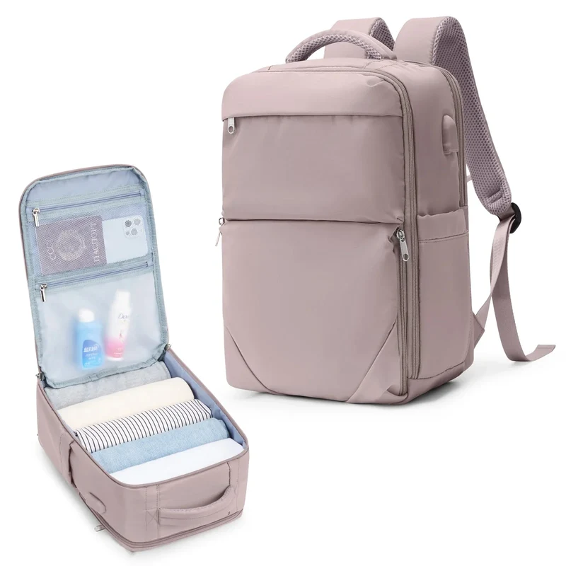 Sac à Dos Cabine Avion 40x20x25 | Compact et Compartiments Multiples