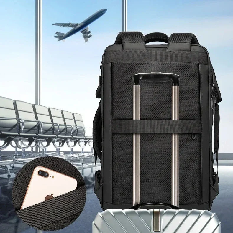 Sac à Dos Cabine 55x35x25 | Ouverture Valise 180°