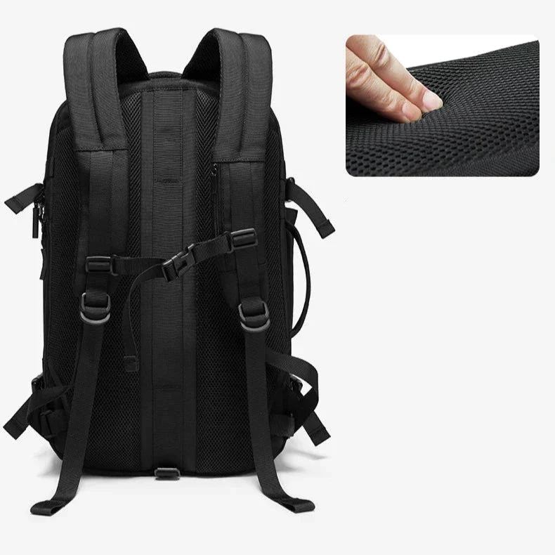 Sac à Dos Cabine 55x35x25 | Imperméable et Extensible