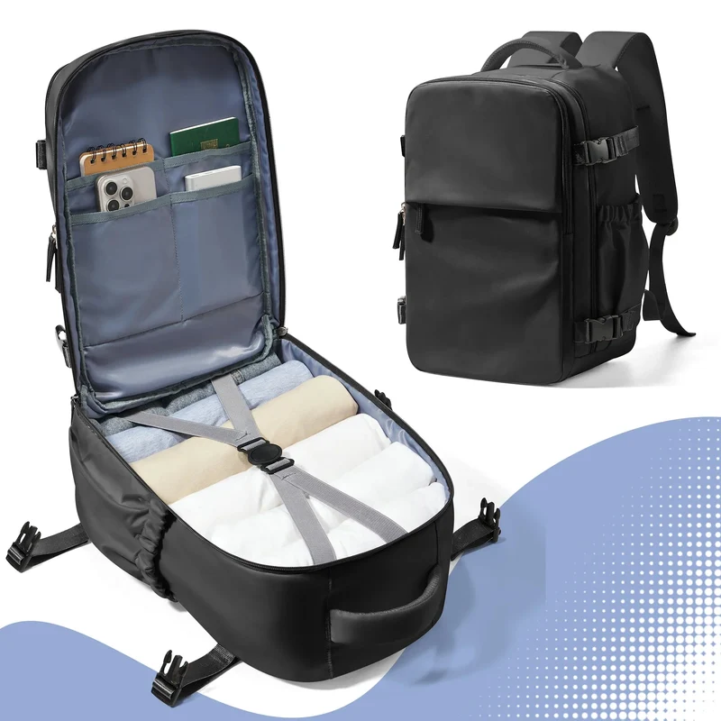 Sac à Dos Cabine 40x30x20 Cm | Bretelles Rembourrées Confortables