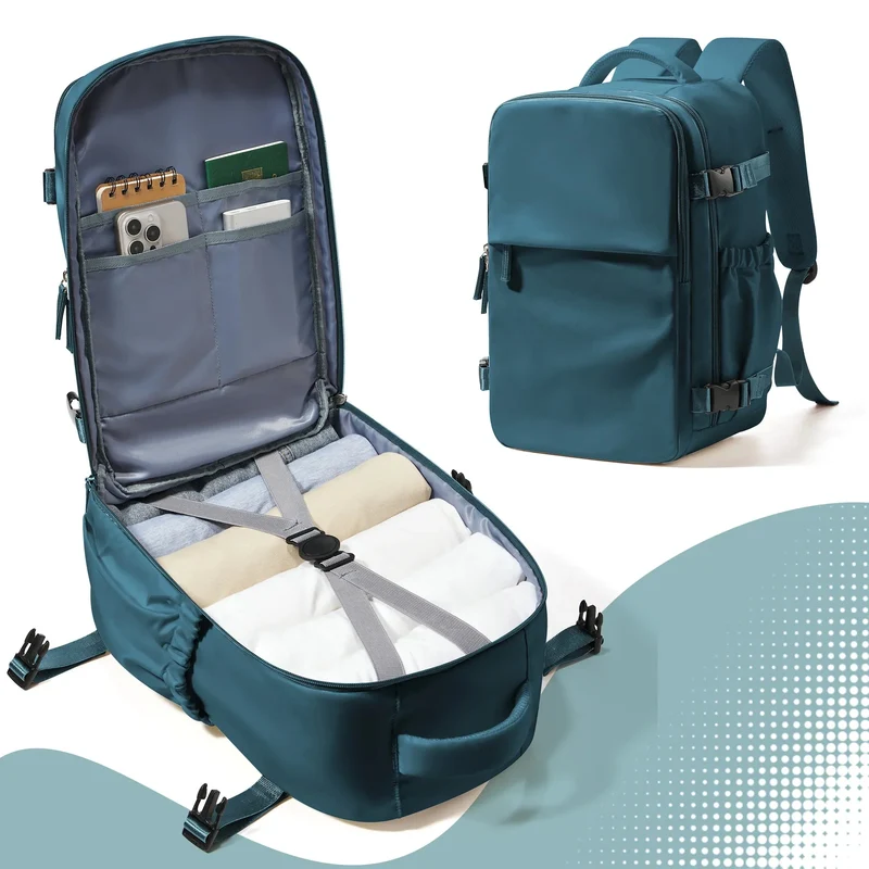 Sac à Dos Cabine 40x30x20 Cm | Bretelles Rembourrées Confortables