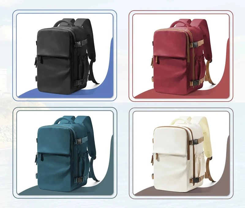 Sac à Dos Cabine 40x30x20 Cm | Bretelles Rembourrées Confortables