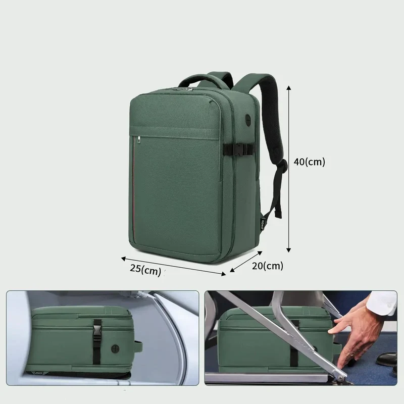 Sac à Dos Cabine 40 Cm | Compartiments Multiples et Ergonomiques