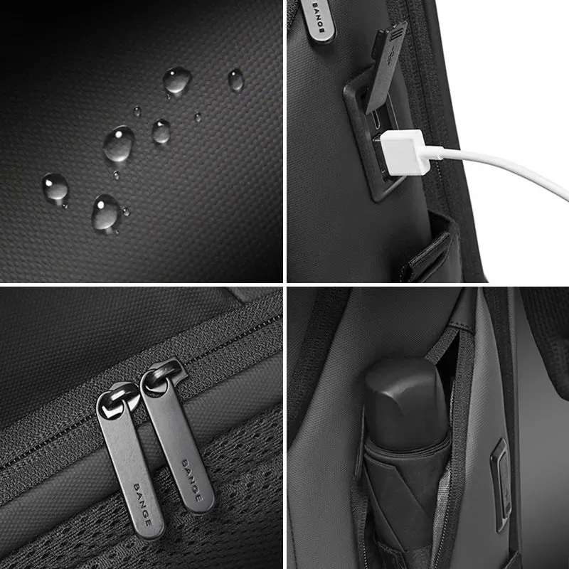 Sac à Dos Business Homme Pc | Compartiment Sécurisé Imperméable
