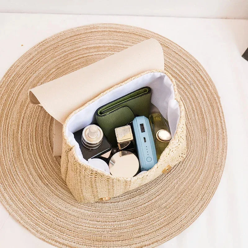 Sac à Dos Bohème Femme | Paille Tissée Estivale