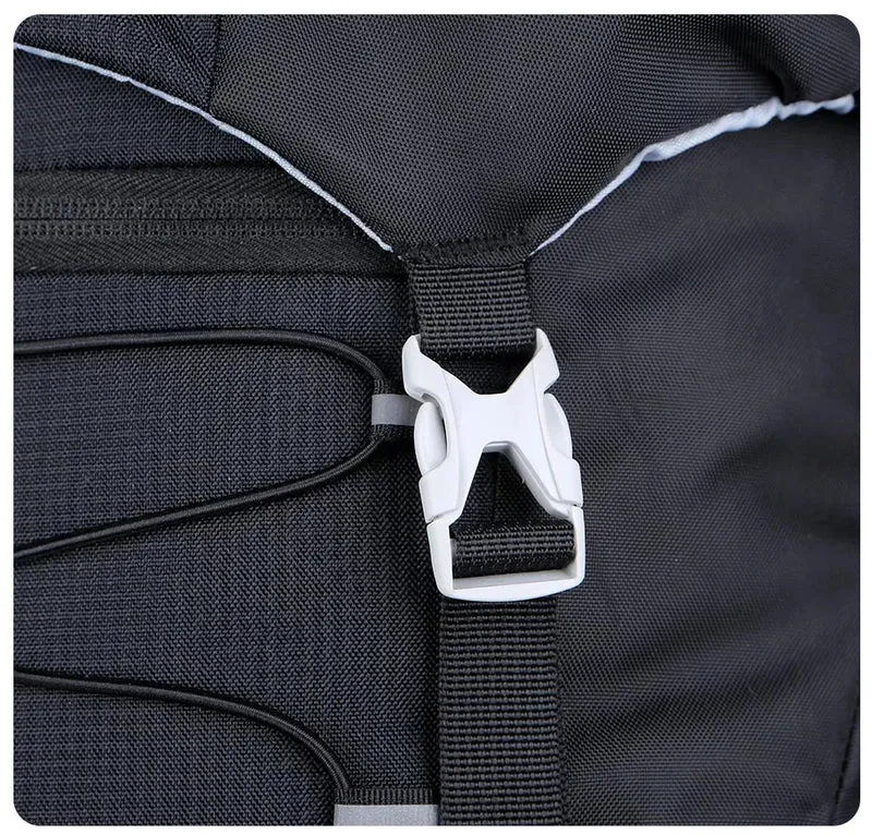 Sac à Dos Backpacking 50l | Bandes Réfléchissantes Sécurité