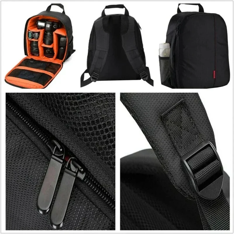 Sac à Dos Appareil Photo Léger | Nylon Imperméable Robuste