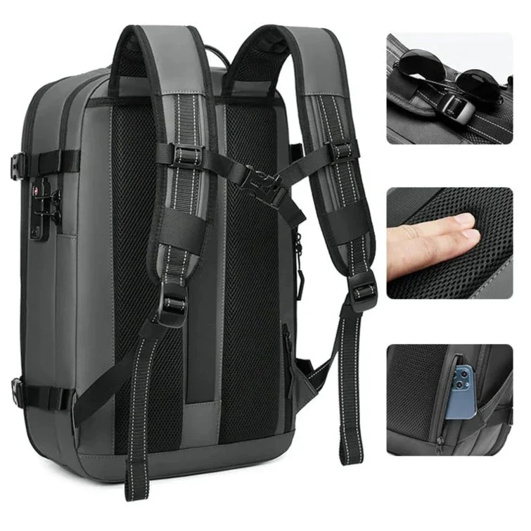 Sac à Dos Antivol Voyage | Compression Sous Vide