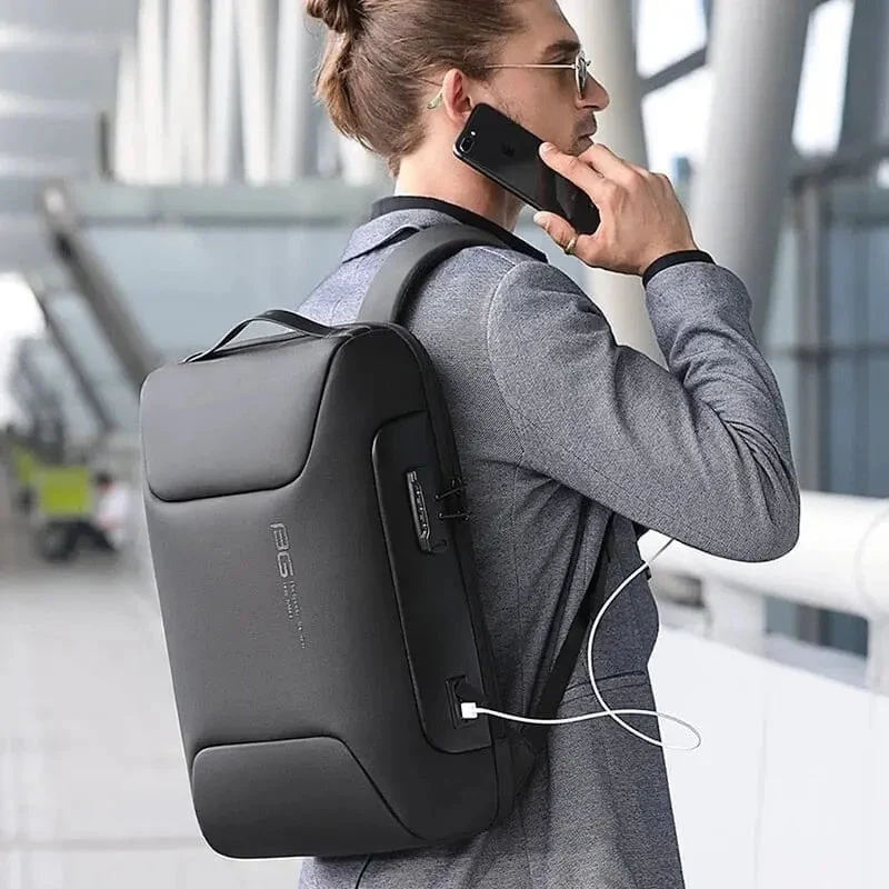 Sac à Dos Antivol Usb | Serrure Code 3 Chiffres