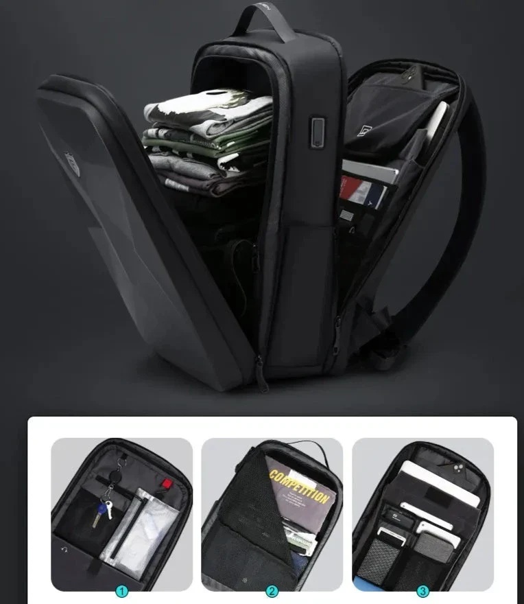 Sac à Dos Antivol Usb | Poche Dos Sécurisée