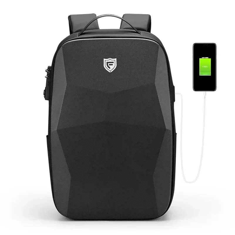 Sac à Dos Antivol Usb | Coque Rigide Sécurisée