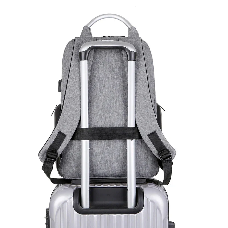 Sac à Dos Antivol Ordinateur | Port Usb et Serrure Tsa