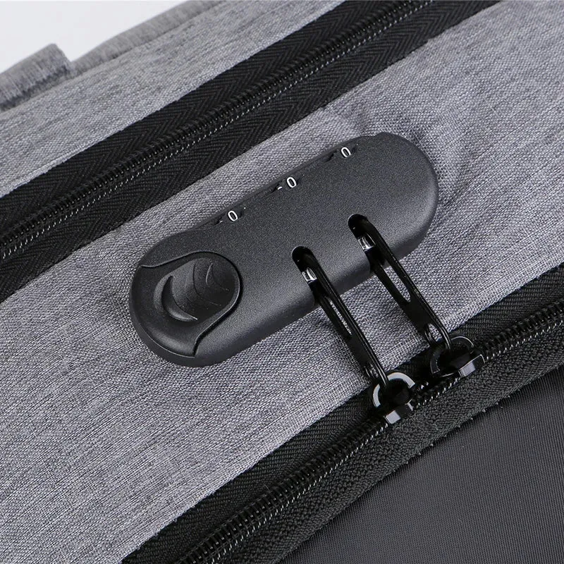 Sac à Dos Antivol Ordinateur | Port Usb et Serrure Tsa