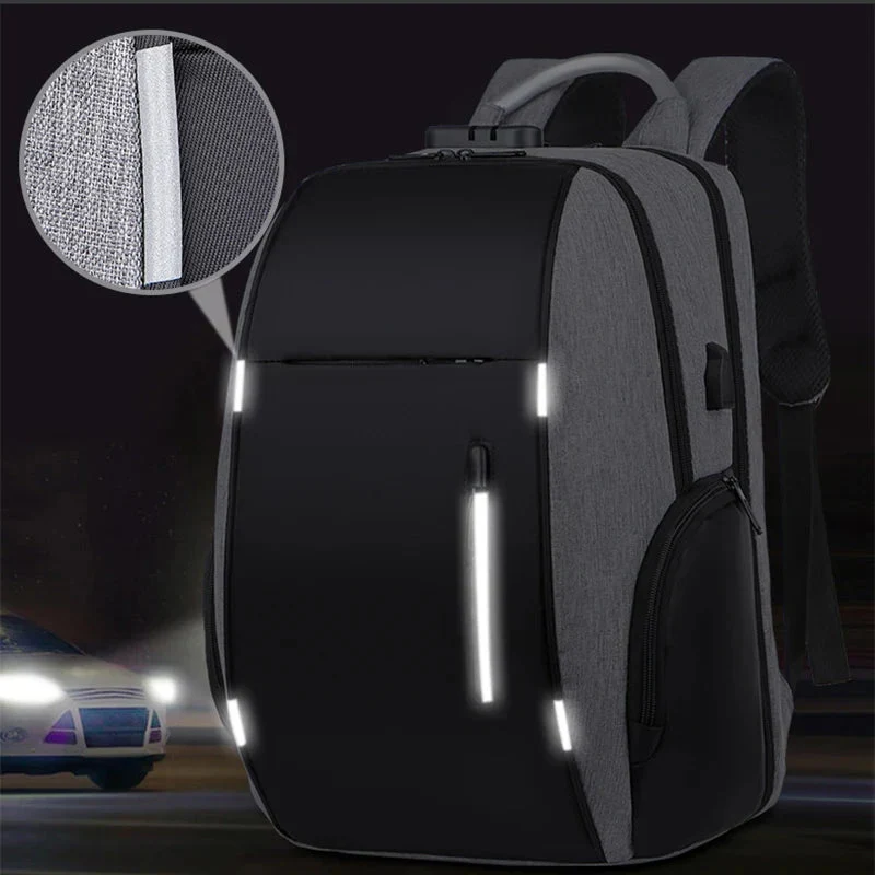 Sac à Dos Antivol Ordinateur | Port Usb et Serrure Tsa
