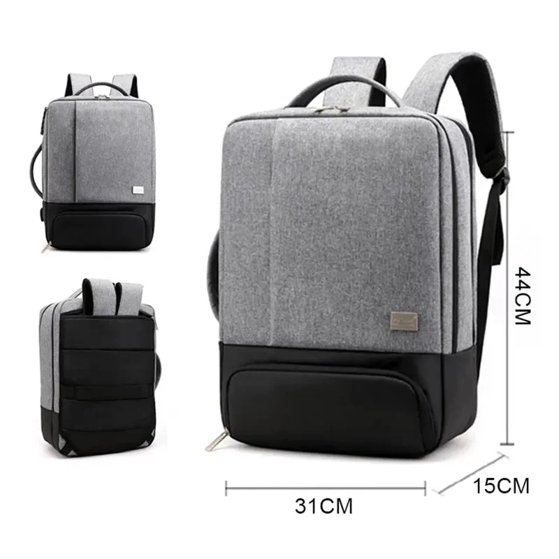 Sac à Dos Antivol Ordinateur | Port Usb et Compartiment Chaussures