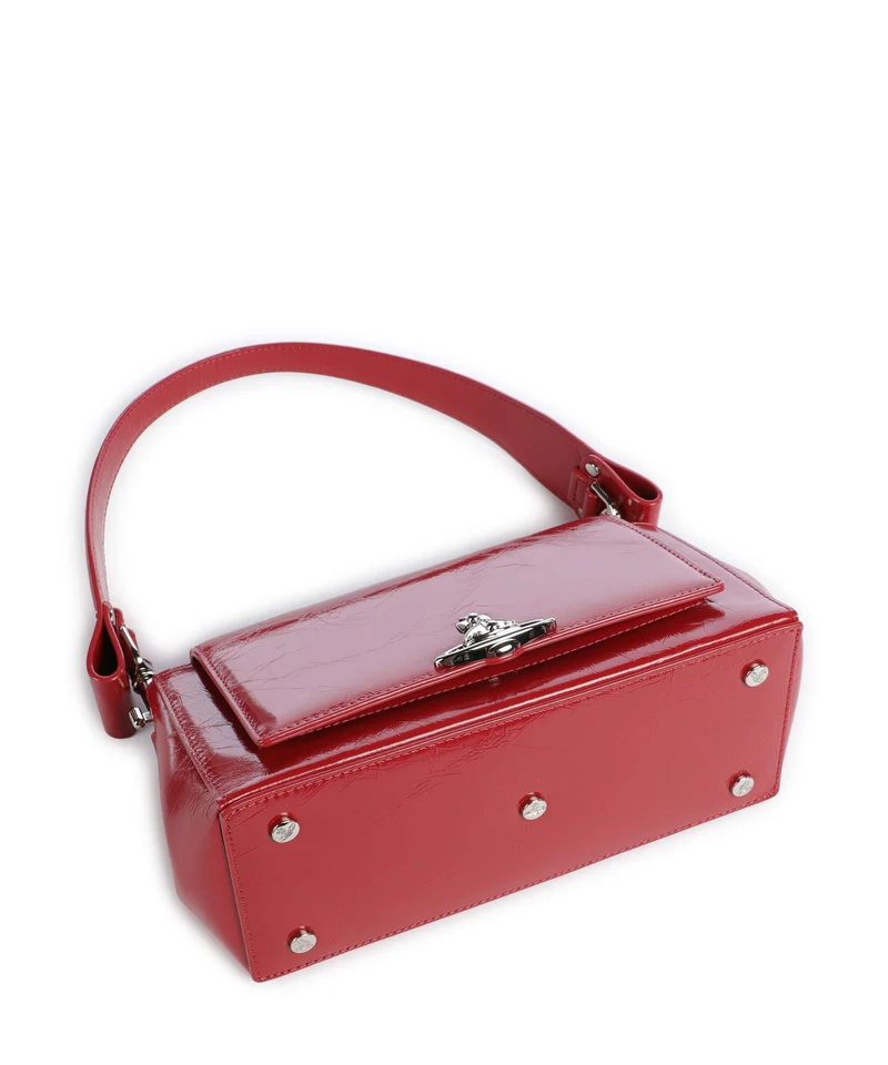 Vivienne Westwood Hazel Naplak Medium Sac porté épaule red