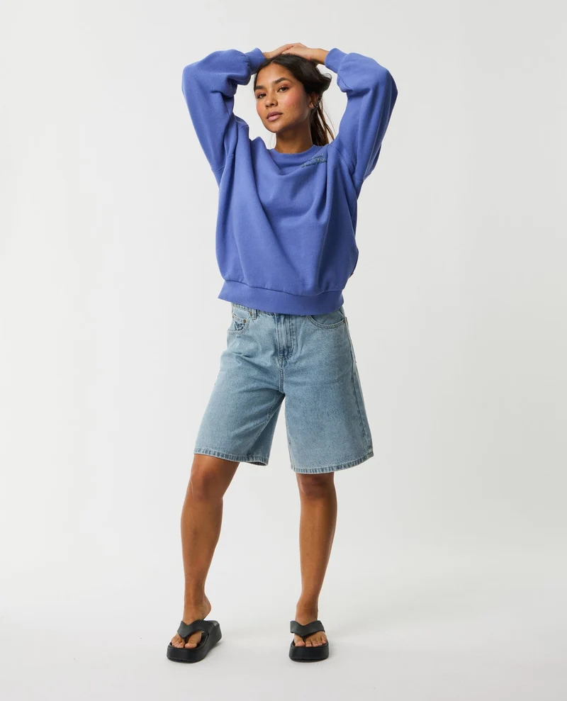 Beach Vibe Heritage Crew Fleece