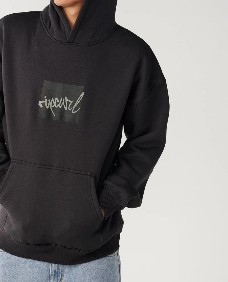 Rip Script Icon Hood Fleece