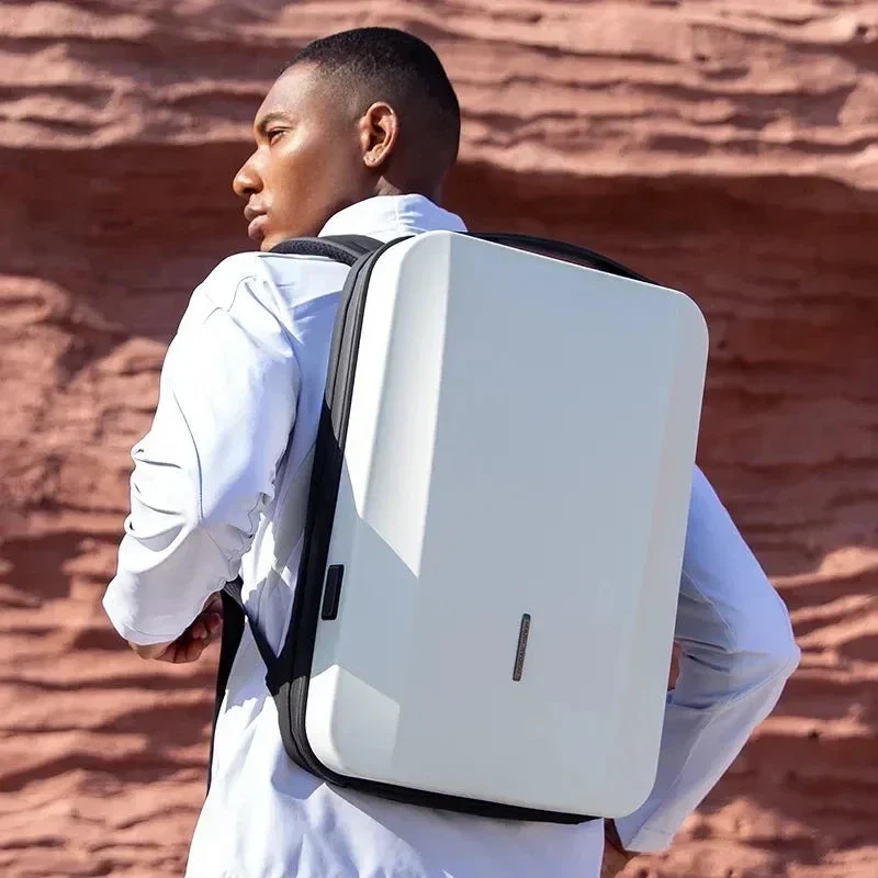 Sac à Dos Antivol Ordinateur 17 Pouces | Coque Rigide Serrure Tsa