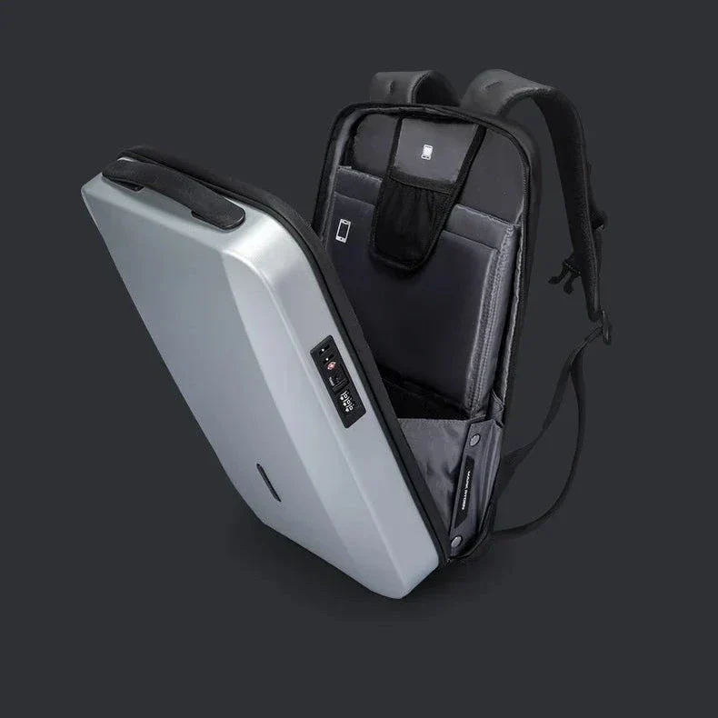 Sac à Dos Antivol Ordinateur 17 Pouces | Coque Rigide Serrure Tsa