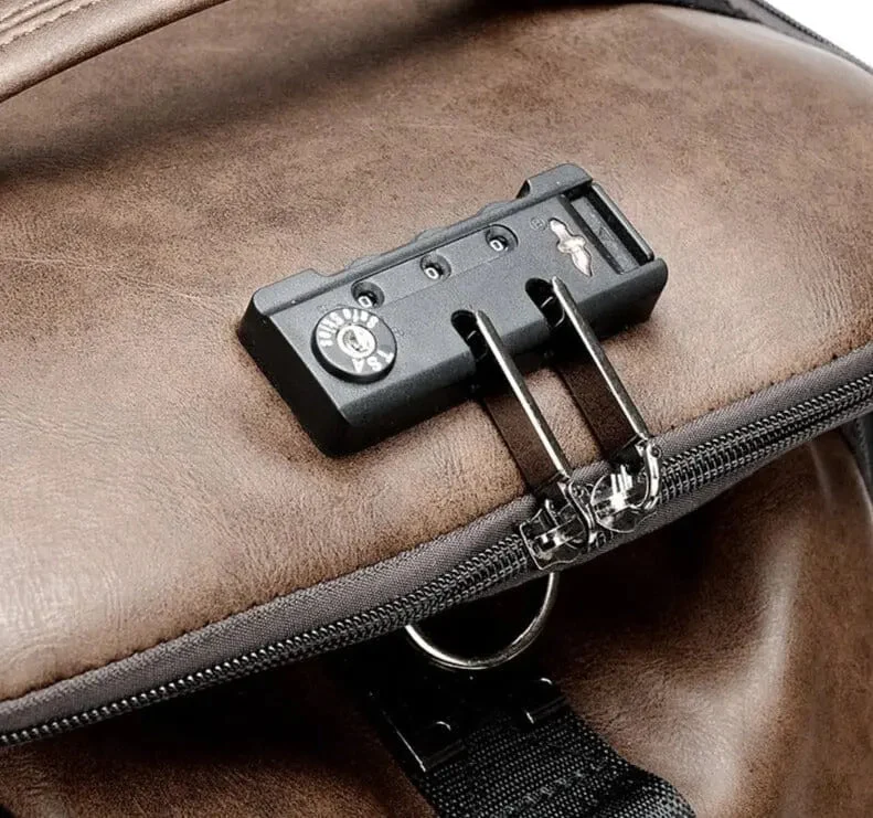 Sac à Dos Antivol Homme | Cadenas et Port Usb