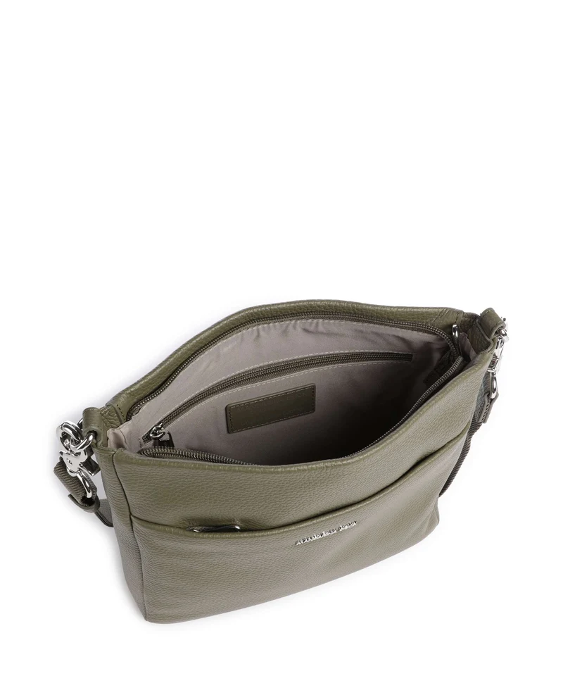 Mandarina Duck Mellow Leather Sac bandoulière winter olive