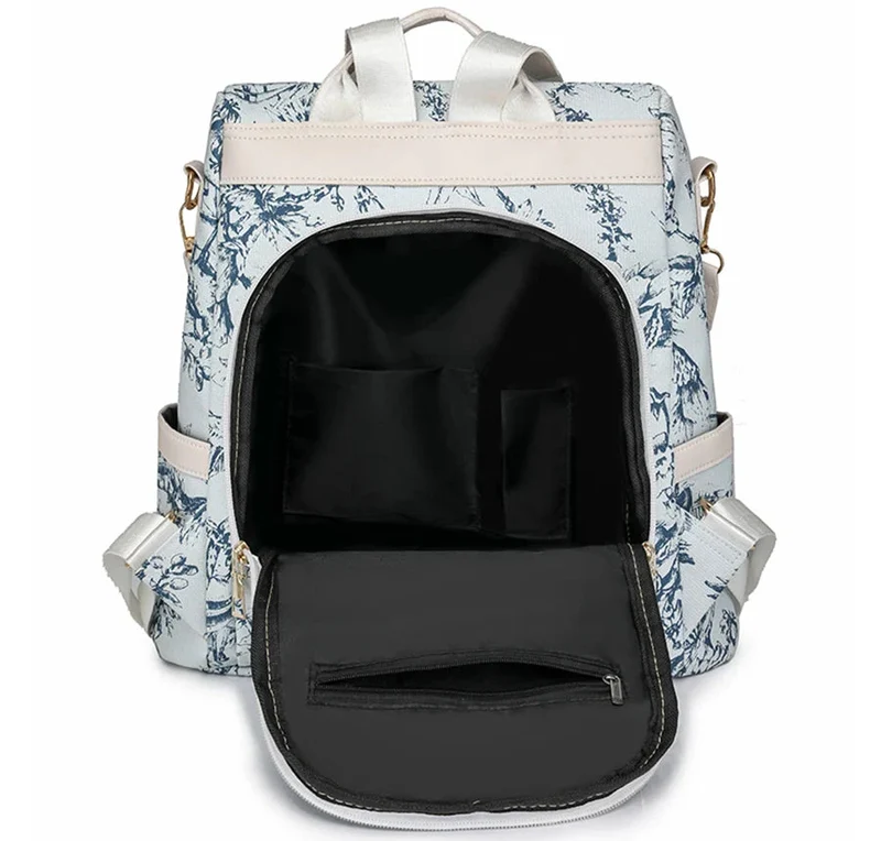 Sac à Dos Antivol Femme | Motif Original Sécurisé