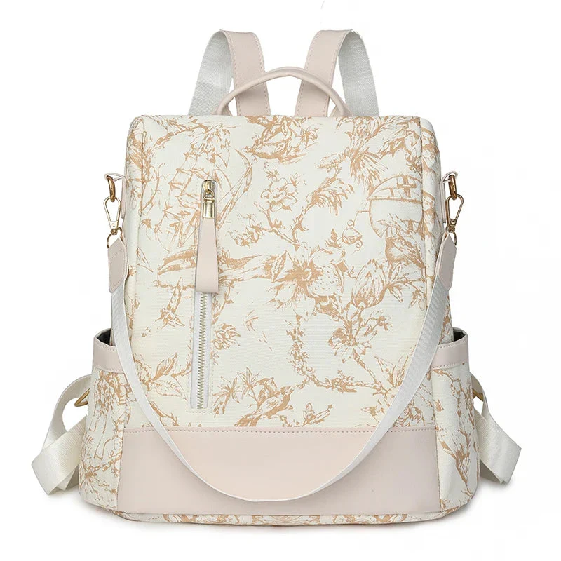 Sac à Dos Antivol Femme | Motif Original Sécurisé
