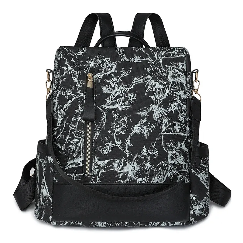 Sac à Dos Antivol Femme | Motif Original Sécurisé